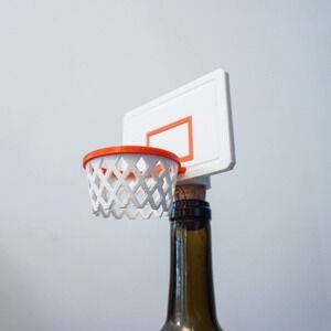 Basketball Hoop Cork Wine Bottle stopper Wine Bottle Stopper Gift for Wine Lover